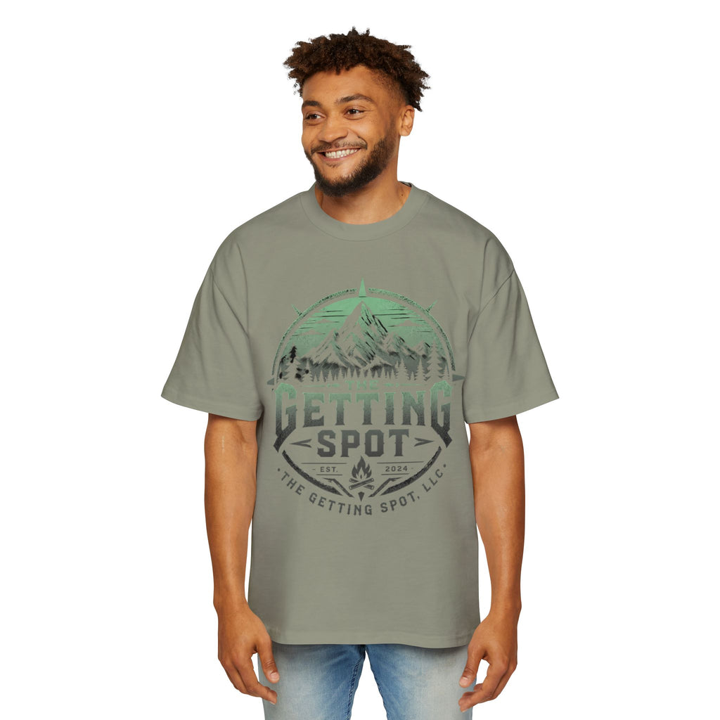 The Getting Spot Mountain Logo Tee — Men's Outdoor Graphic T-Shirt