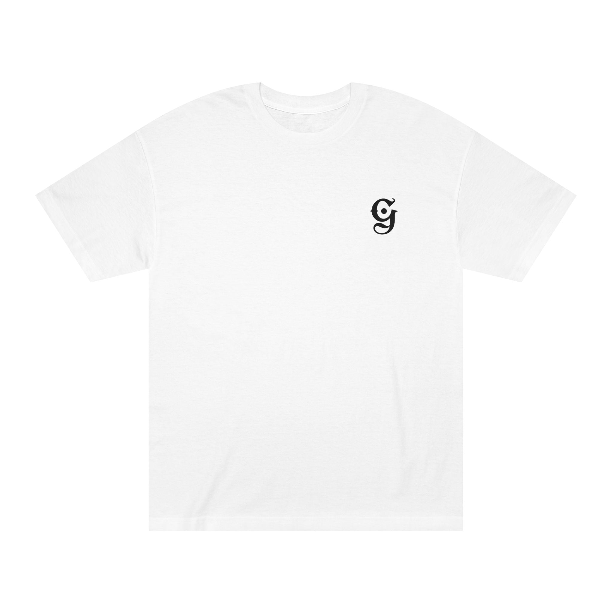 "Get Some" Graphic Tee — White Streetwear T-Shirt with Script Logo