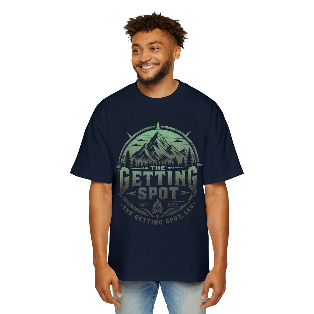 The Getting Spot Mountain Logo Tee — Men's Outdoor Graphic T-Shirt