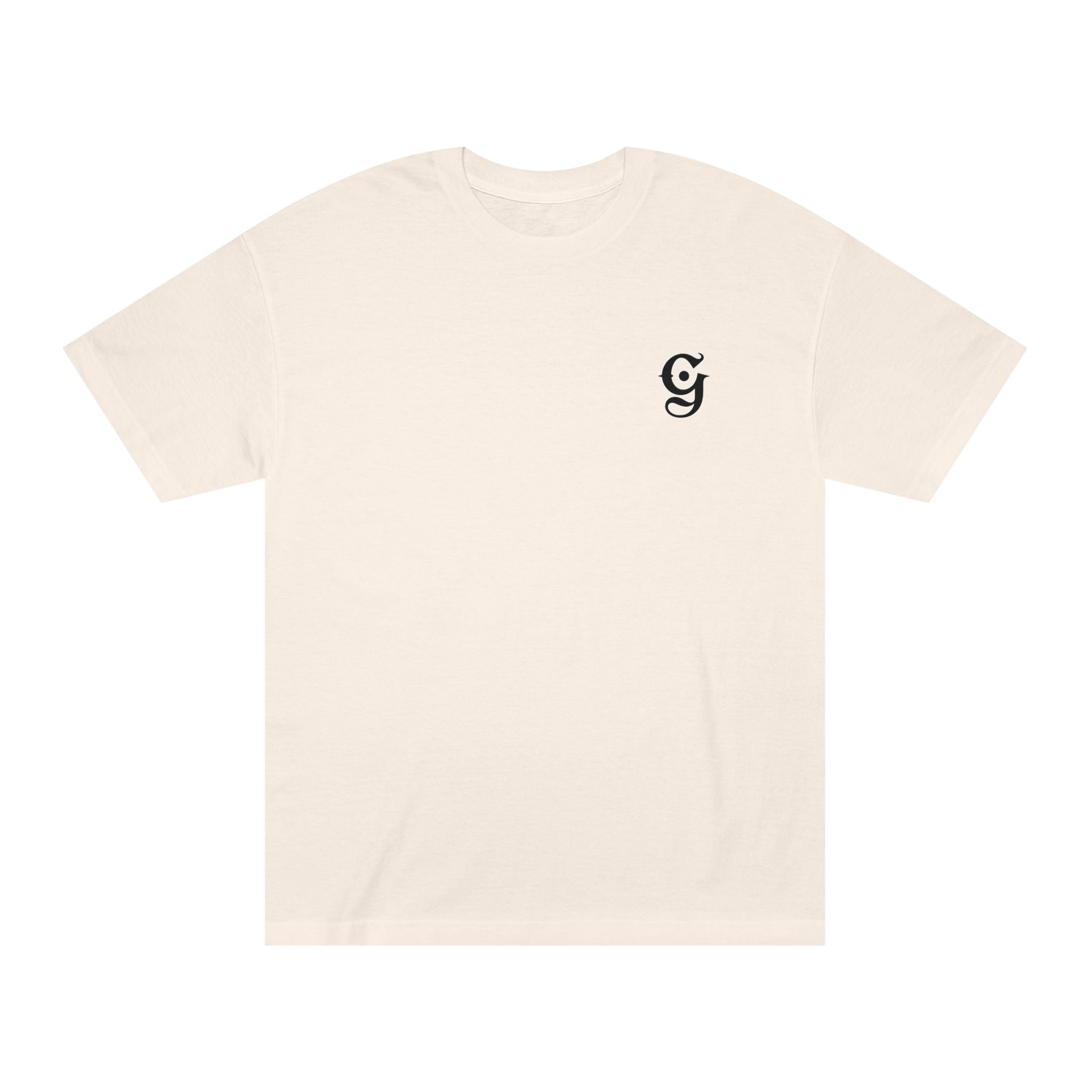"Get Some" Graphic Tee — White Streetwear T-Shirt with Script Logo