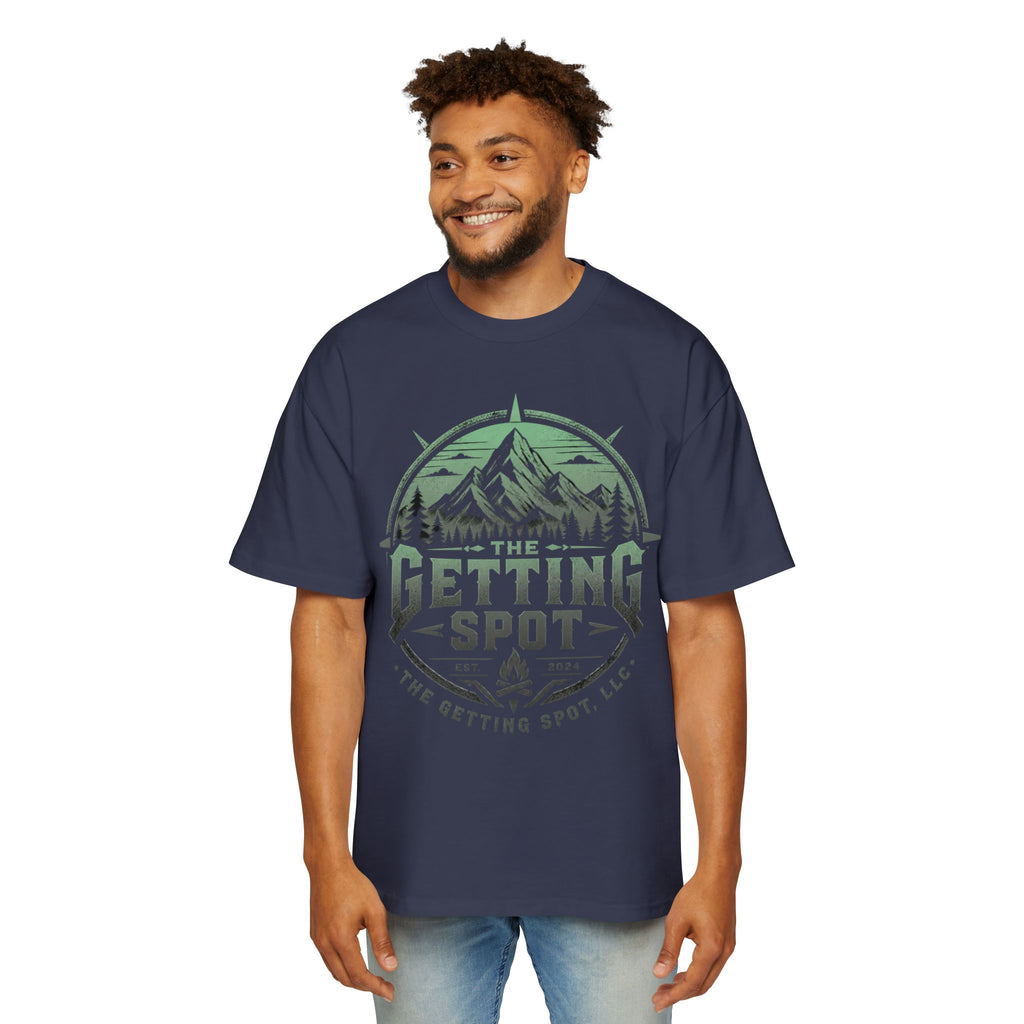 The Getting Spot Mountain Logo Tee — Men's Outdoor Graphic T-Shirt