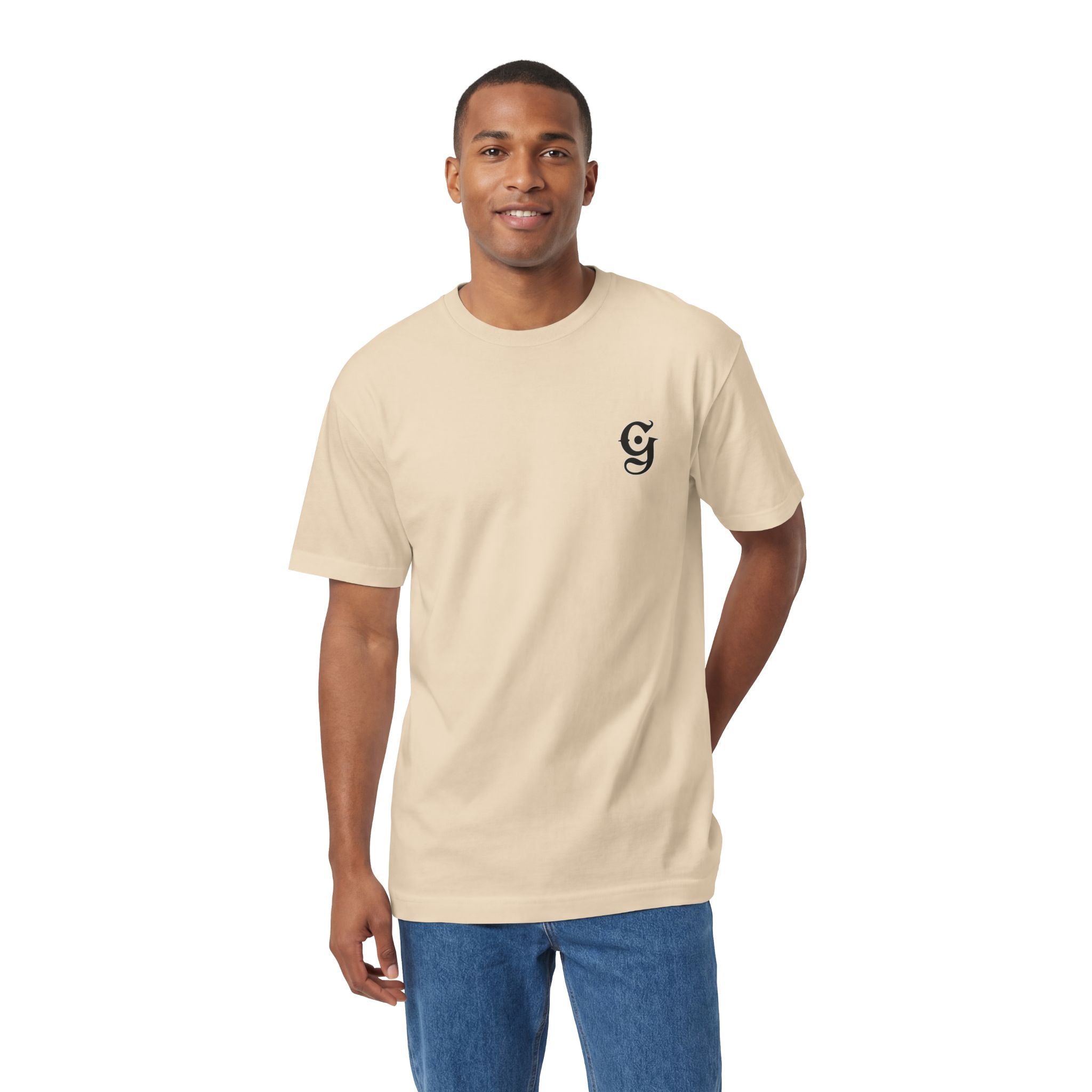 "Get Some" Graphic Tee — White Streetwear T-Shirt with Script Logo