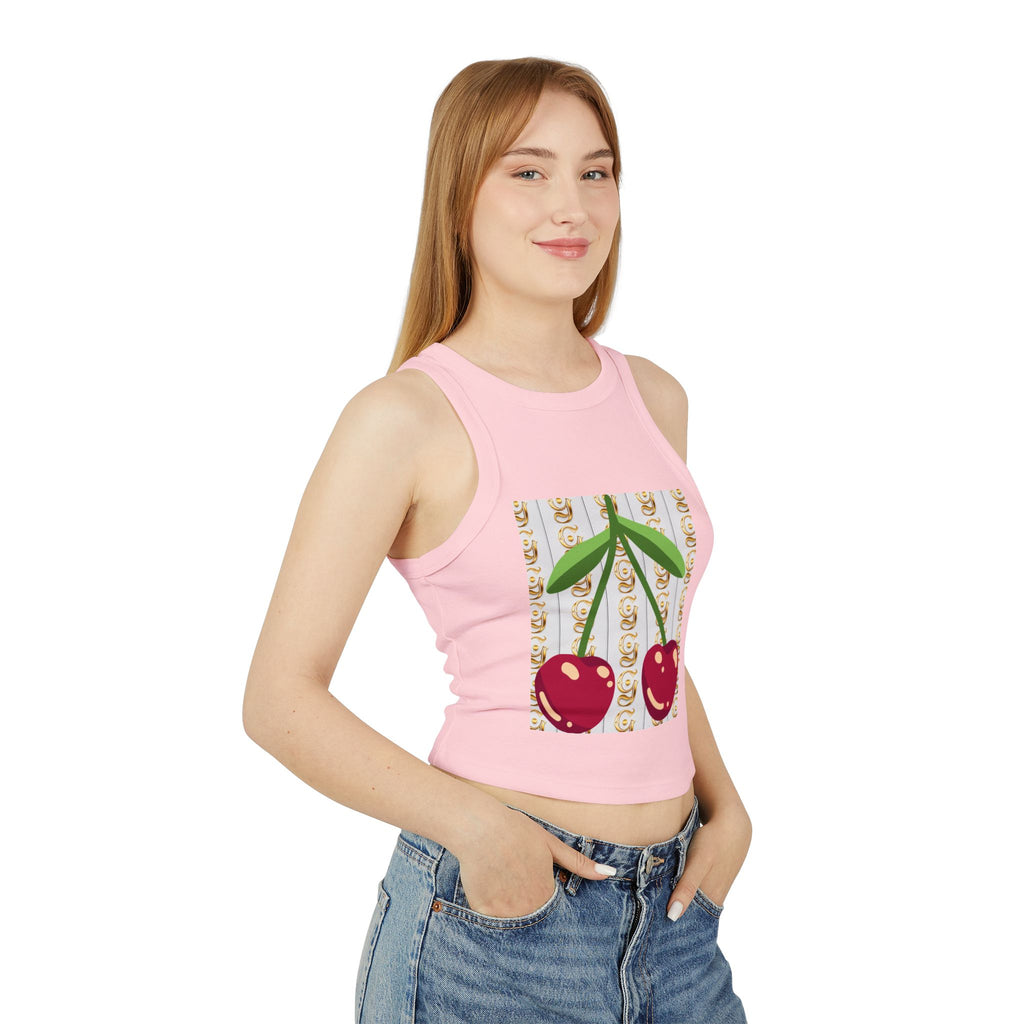 Women's Micro Rib Racer Tank Top