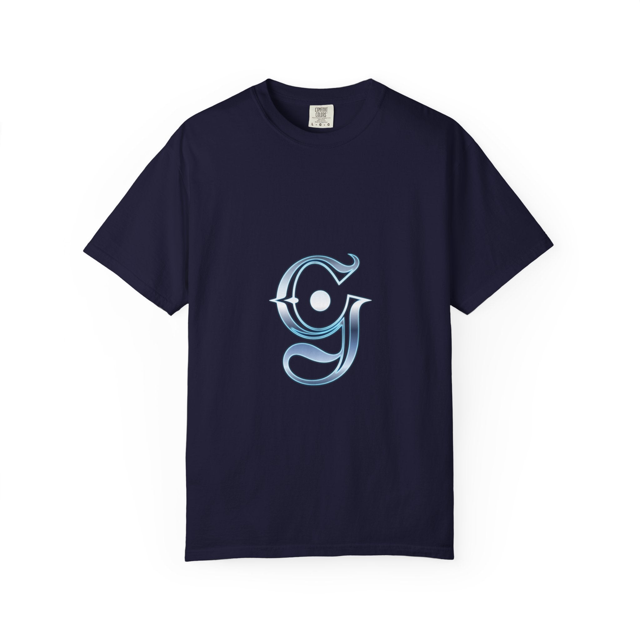Chrome G Logo Tee — Unisex Garment-Dyed T-Shirt