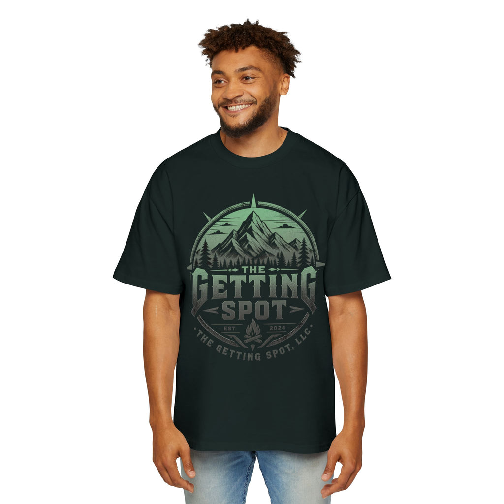 The Getting Spot Mountain Logo Tee — Men's Outdoor Graphic T-Shirt