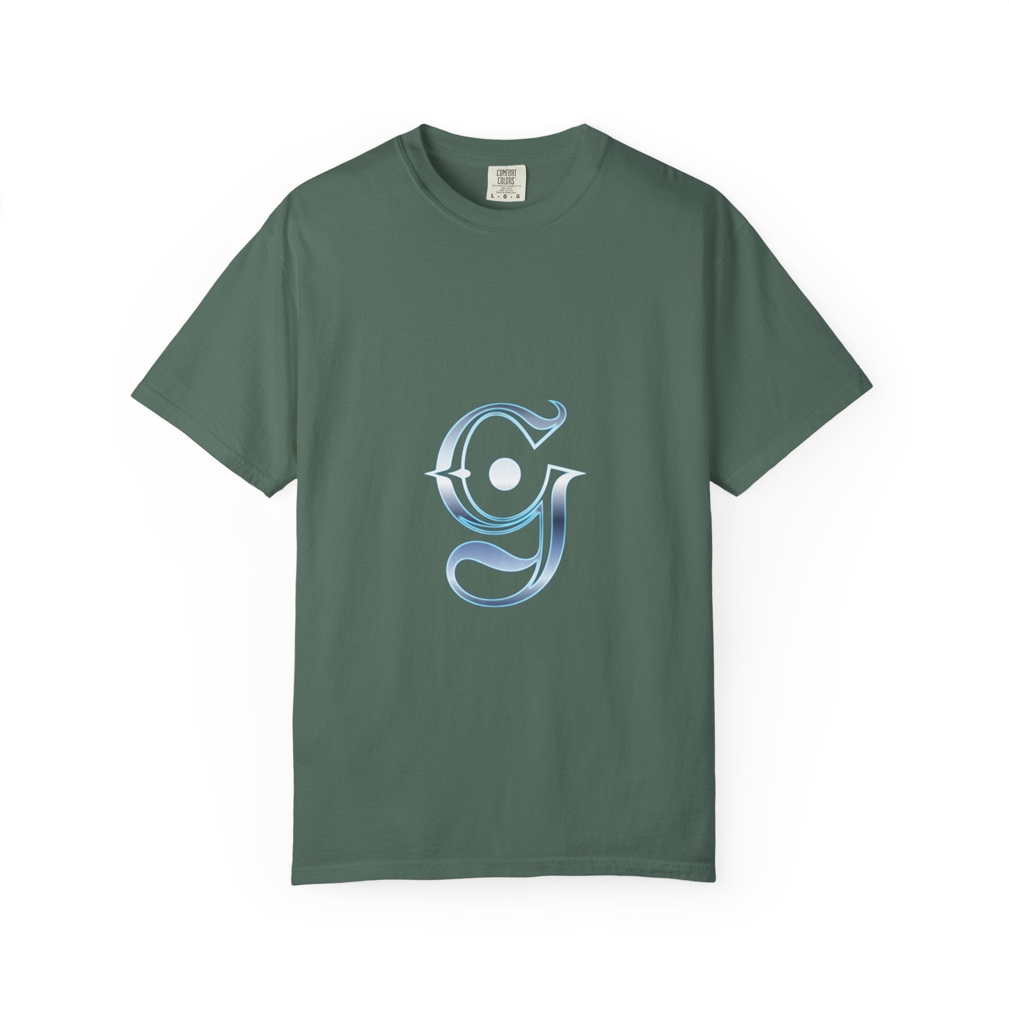 Chrome G Logo Tee — Unisex Garment-Dyed T-Shirt