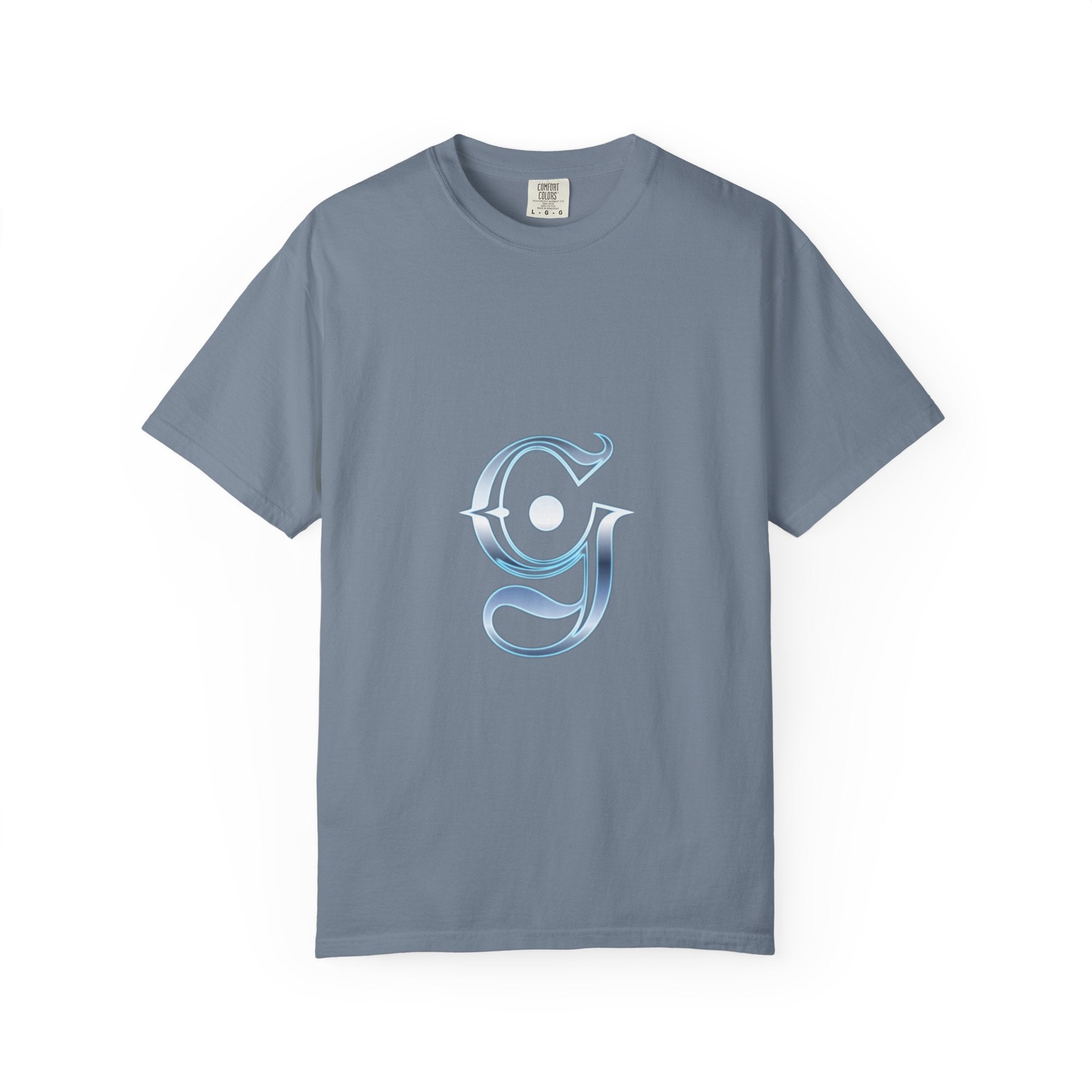 Chrome G Logo Tee — Unisex Garment-Dyed T-Shirt