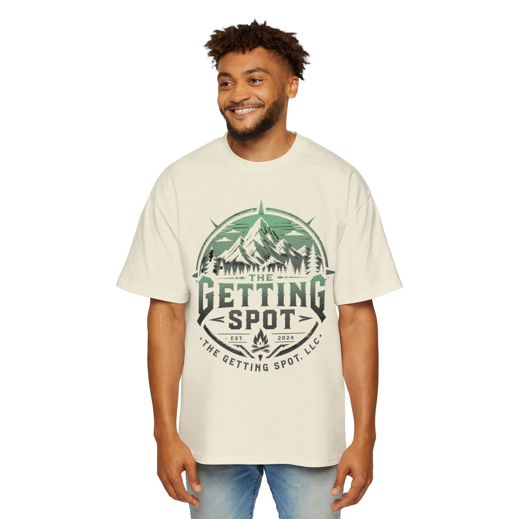 The Getting Spot Mountain Logo Tee — Men's Outdoor Graphic T-Shirt