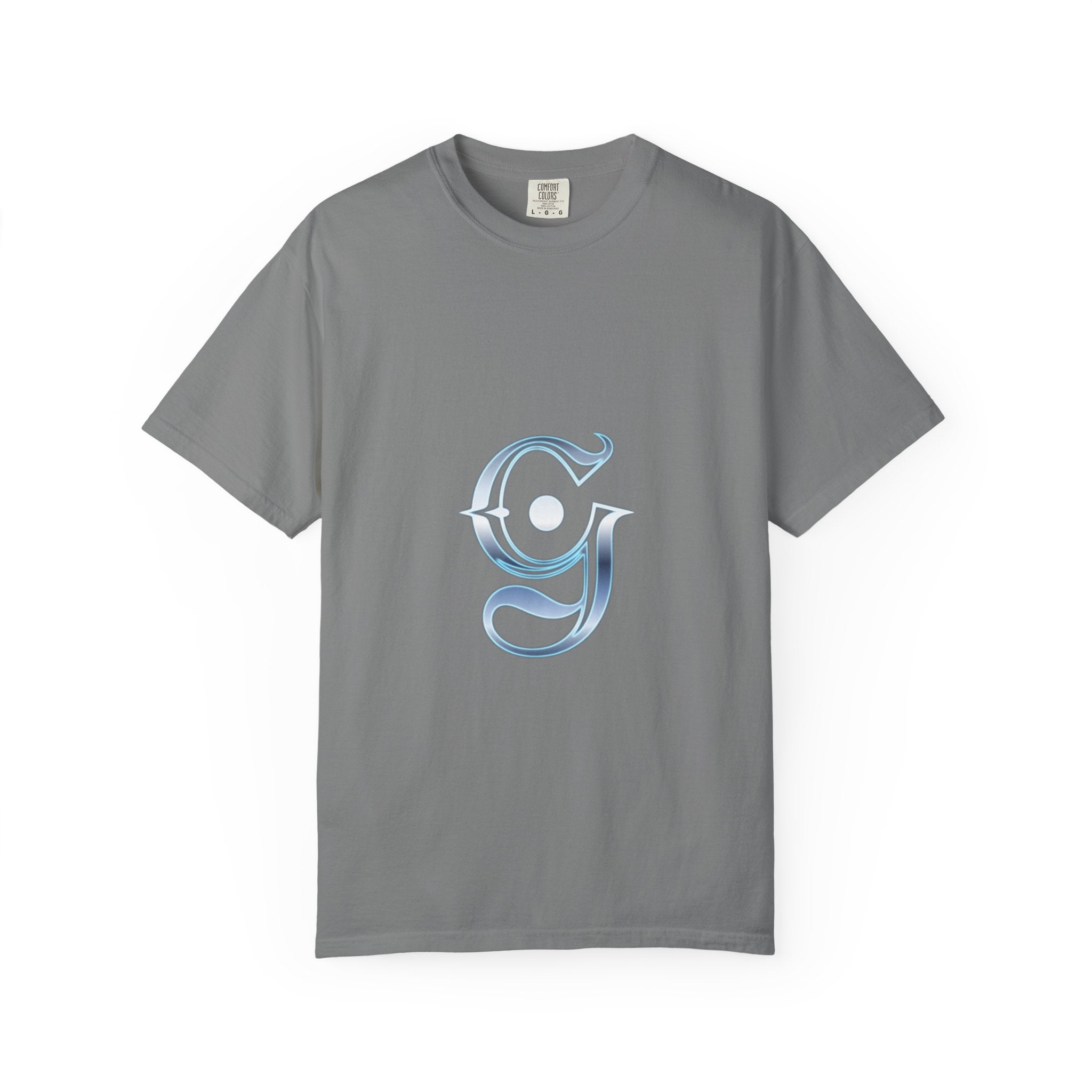 Chrome G Logo Tee — Unisex Garment-Dyed T-Shirt