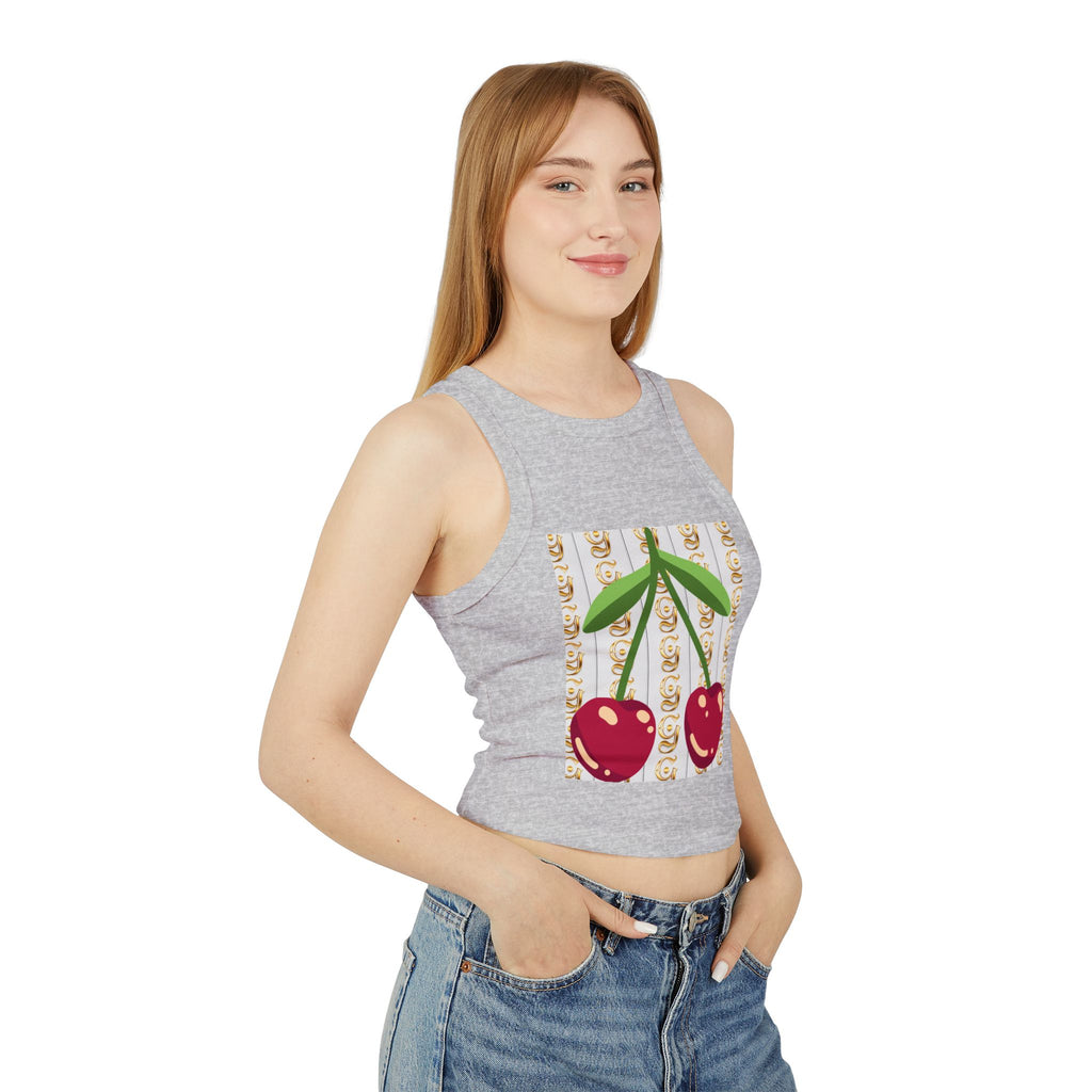 Women's Micro Rib Racer Tank Top