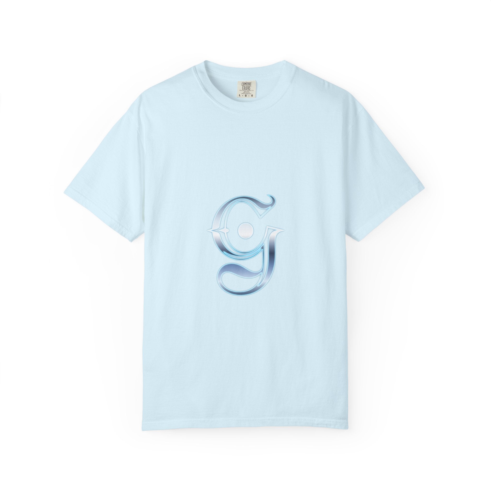 Chrome G Logo Tee — Unisex Garment-Dyed T-Shirt