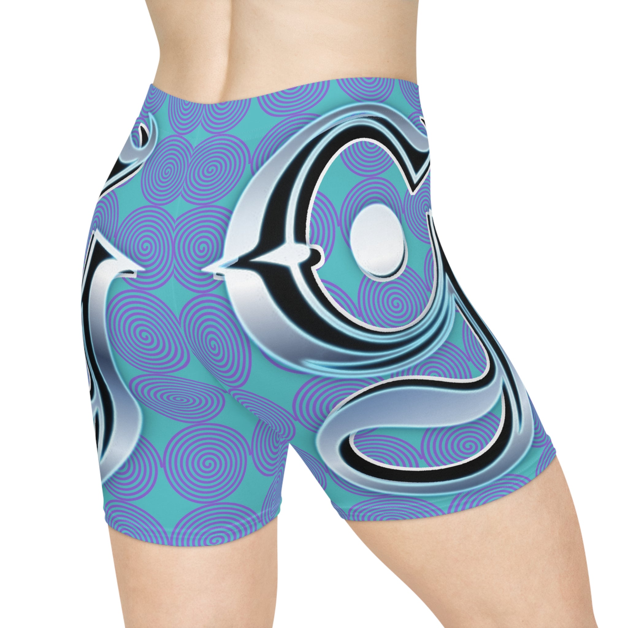 Women's Biker Shorts (AOP)