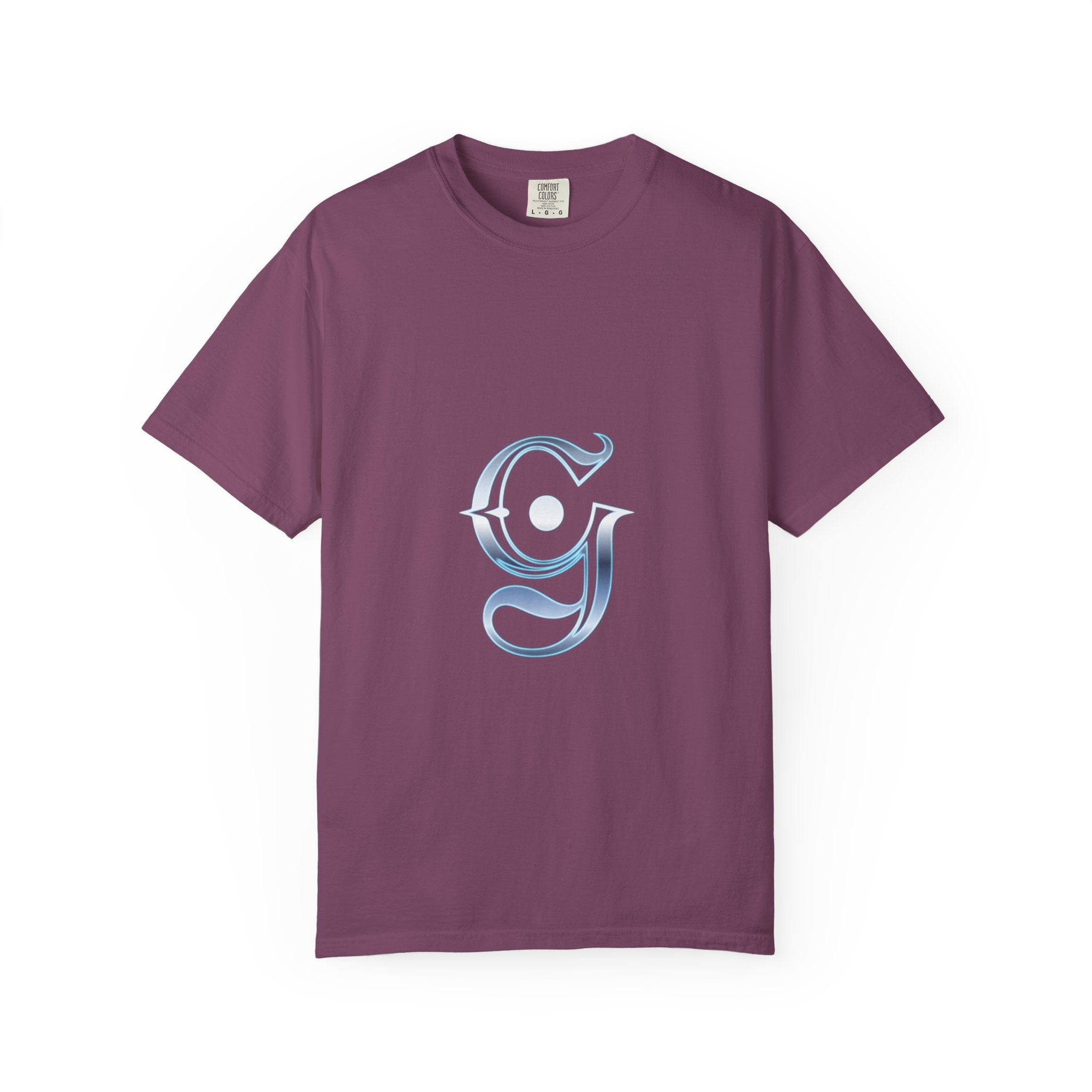 Chrome G Logo Tee — Unisex Garment-Dyed T-Shirt