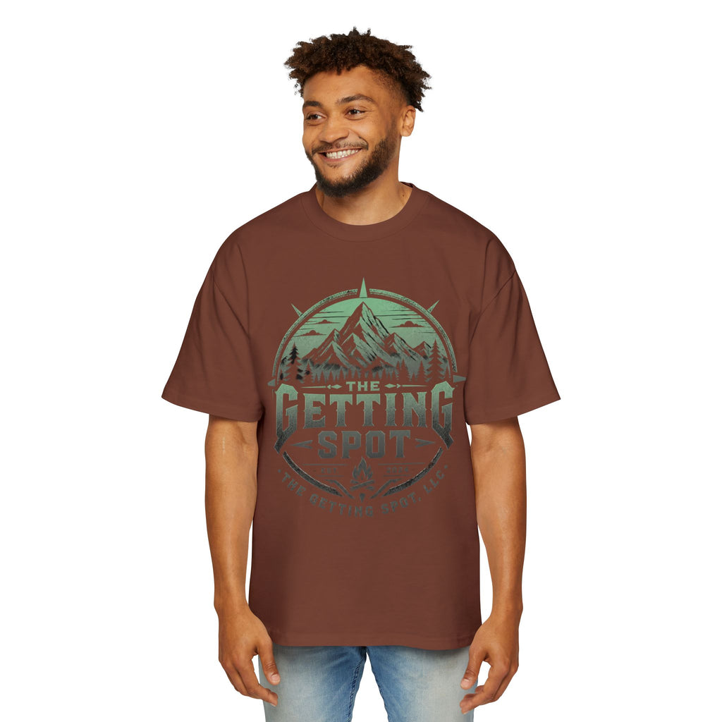 The Getting Spot Mountain Logo Tee — Men's Outdoor Graphic T-Shirt