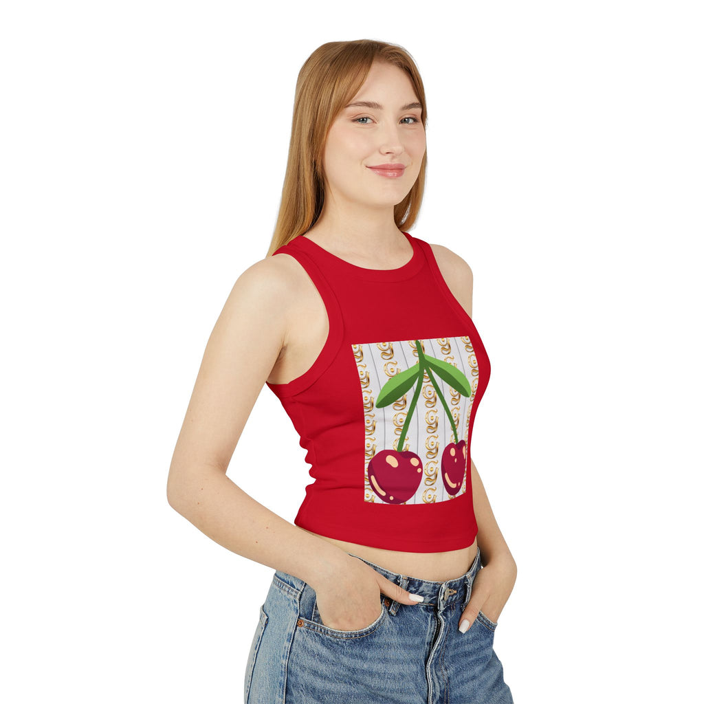 Women's Micro Rib Racer Tank Top