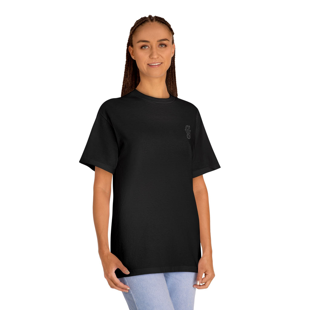 "Get Some" Graphic Tee — White Streetwear T-Shirt with Script Logo