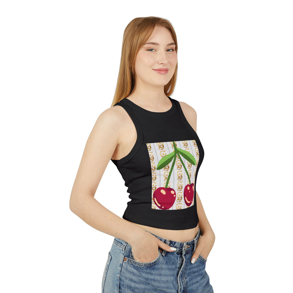Women's Micro Rib Racer Tank Top