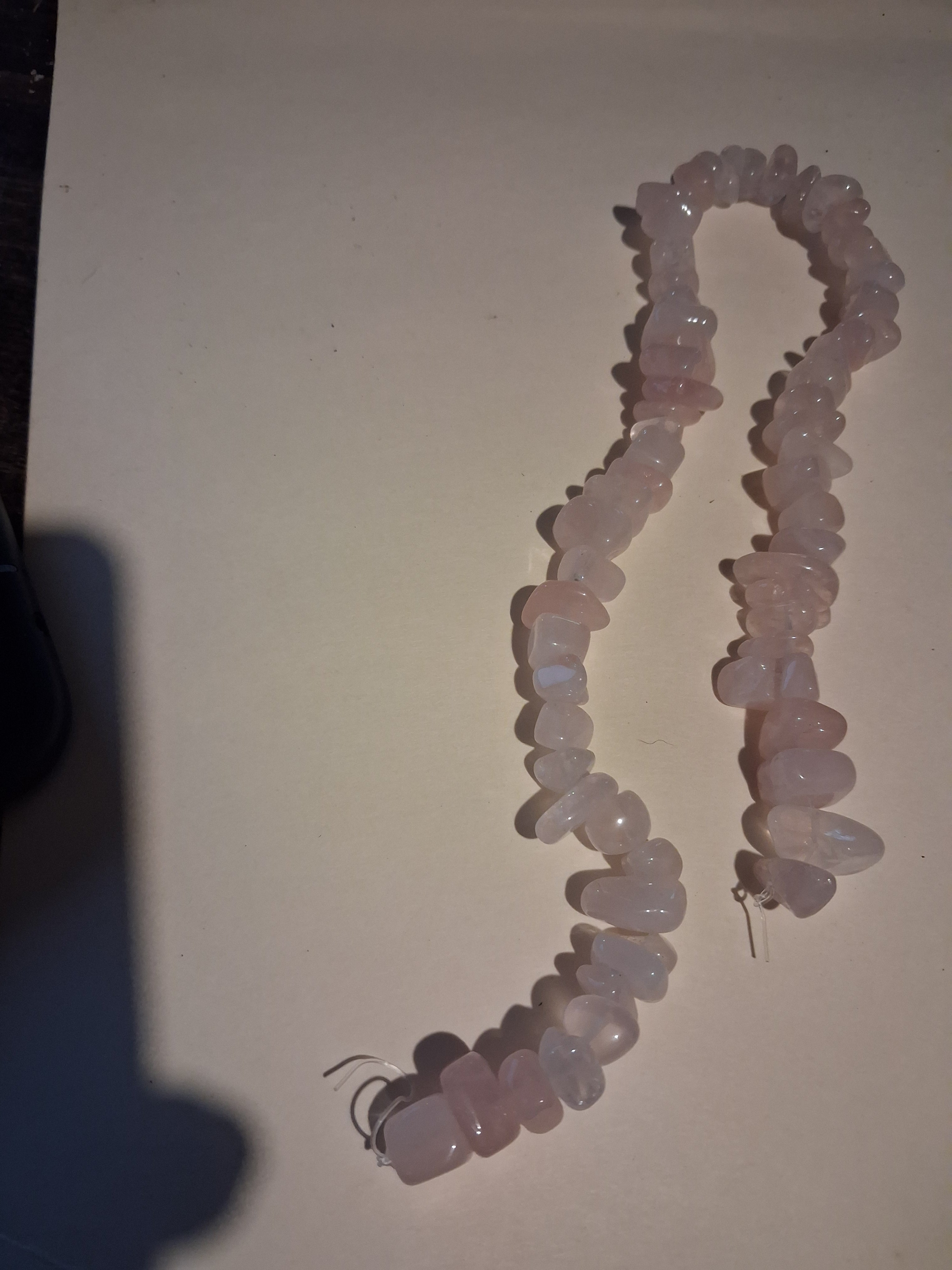 Rose Quartz strand of beads