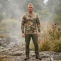 Camo Long Sleeve Tee — Realtree Pocket Shirt with Monogram 'G'