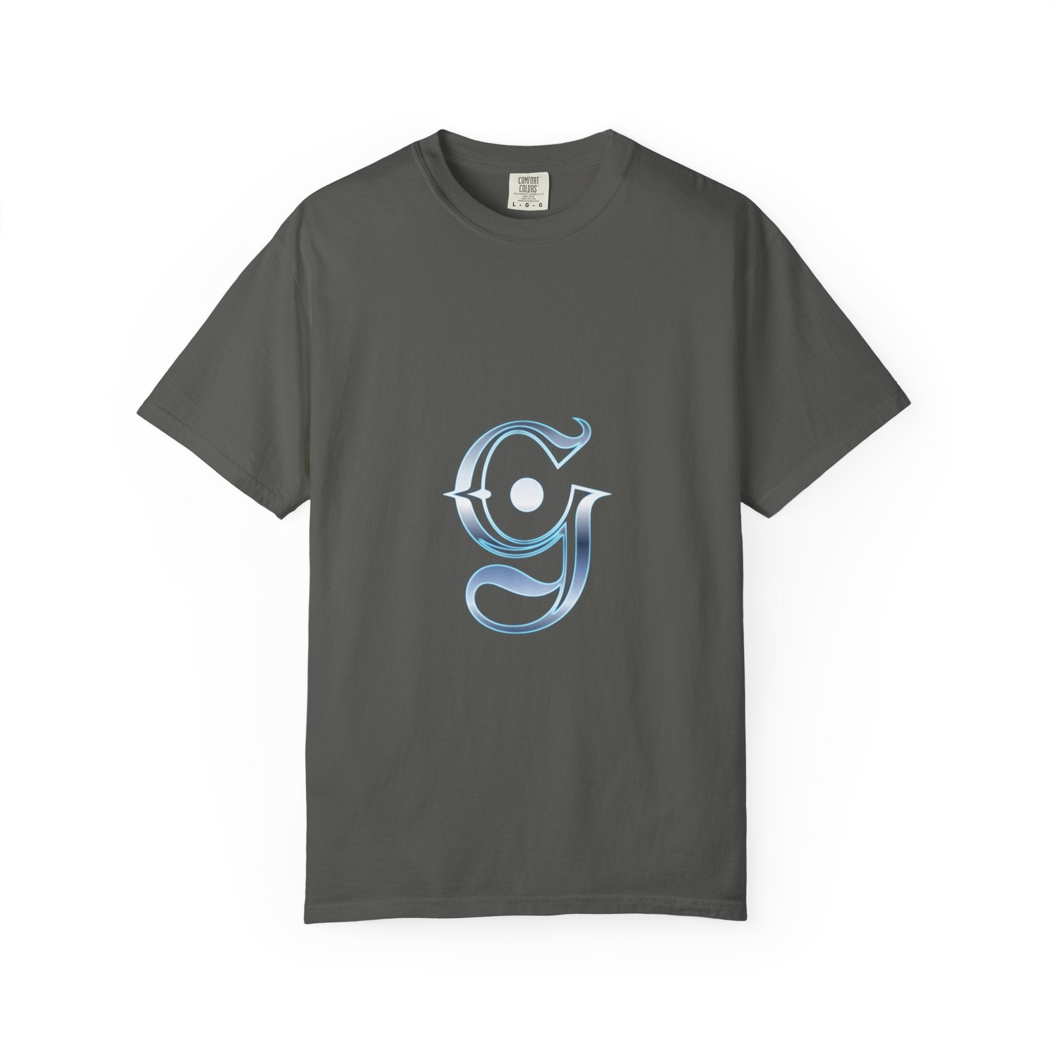 Chrome G Logo Tee — Unisex Garment-Dyed T-Shirt