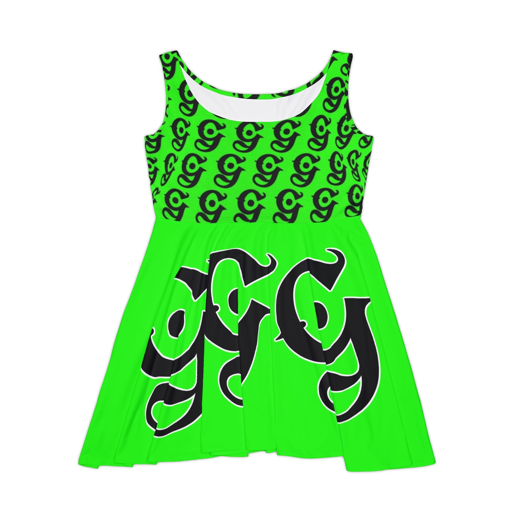 GETTIN It Skater Dress — Women's Graphic AOP Dress