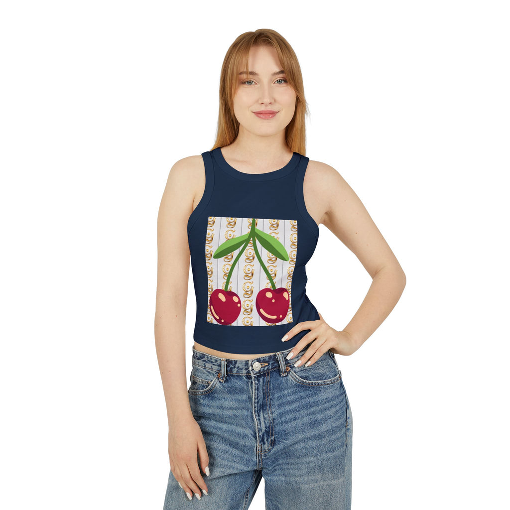 Women's Micro Rib Racer Tank Top