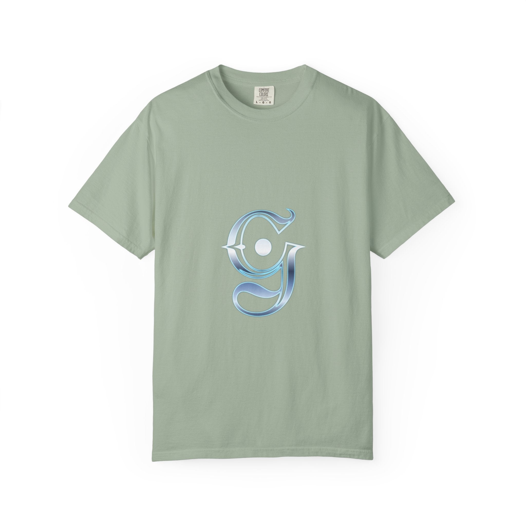 Chrome G Logo Tee — Unisex Garment-Dyed T-Shirt