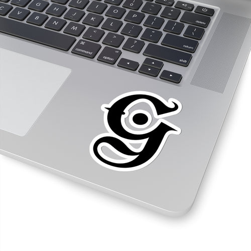 Big G Black Logo Sticker — Kiss-Cut