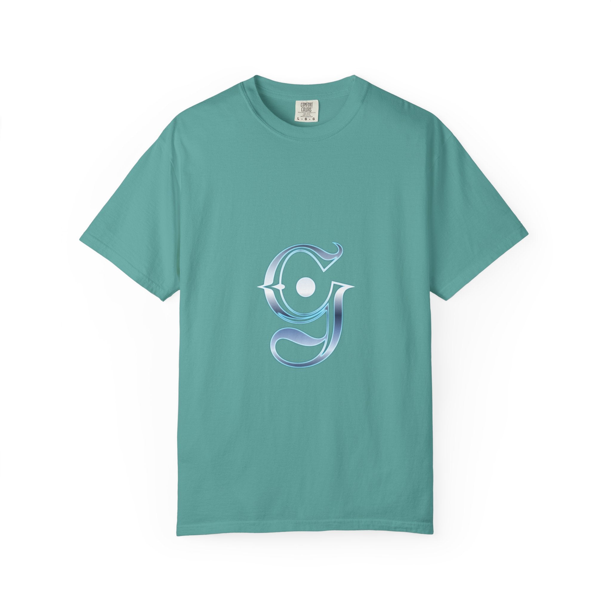 Chrome G Logo Tee — Unisex Garment-Dyed T-Shirt
