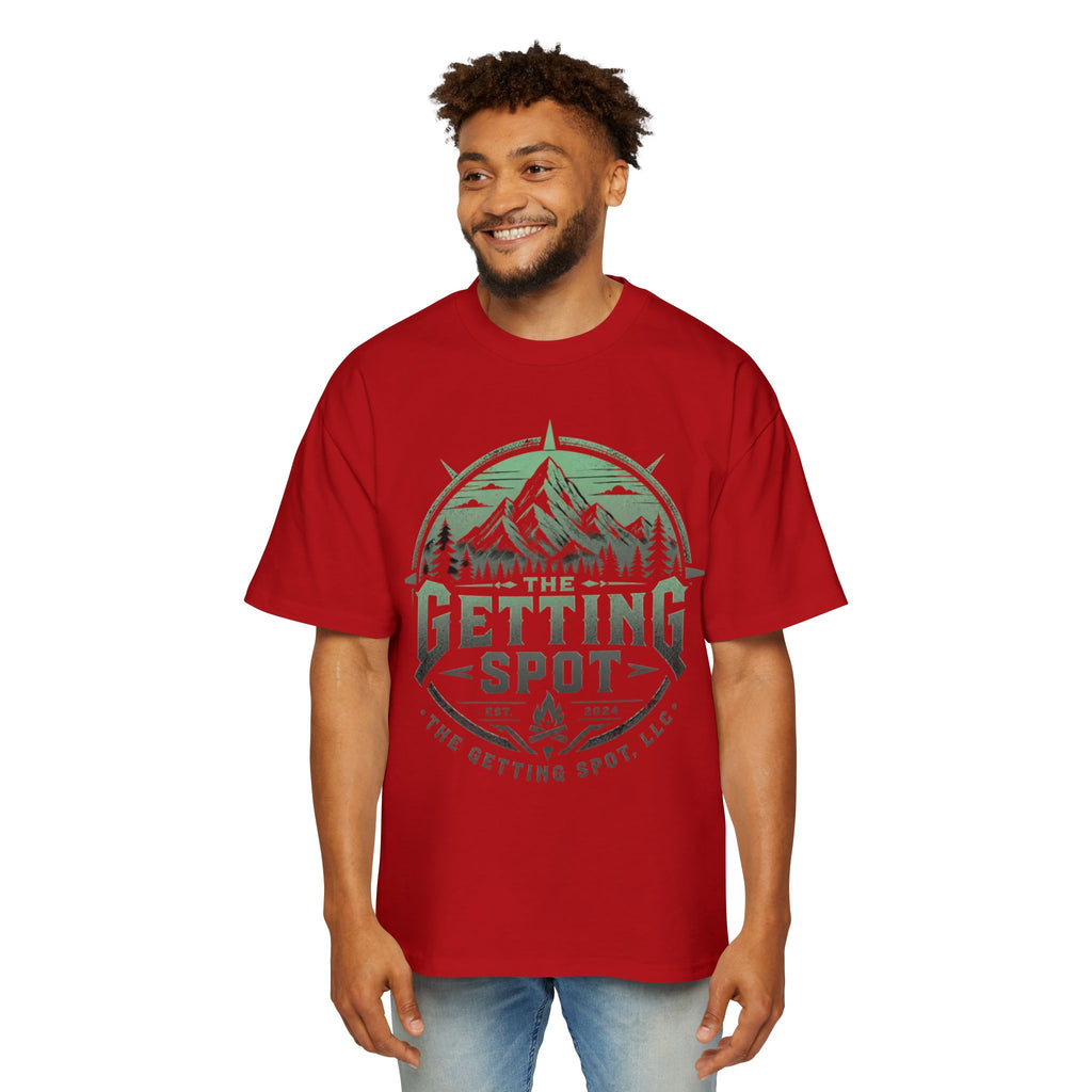 The Getting Spot Mountain Logo Tee — Men's Outdoor Graphic T-Shirt
