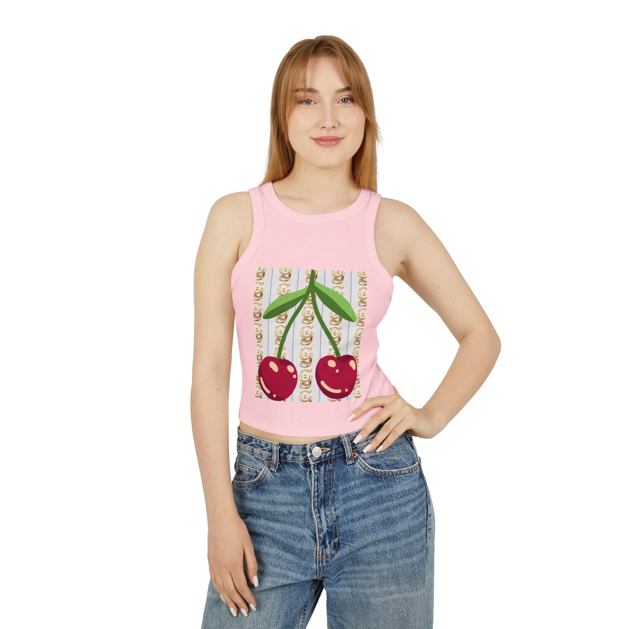 Women's Micro Rib Racer Tank Top