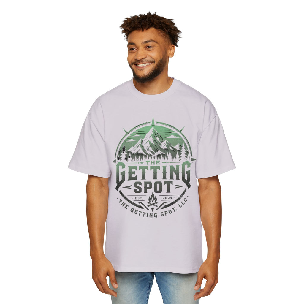The Getting Spot Mountain Logo Tee — Men's Outdoor Graphic T-Shirt