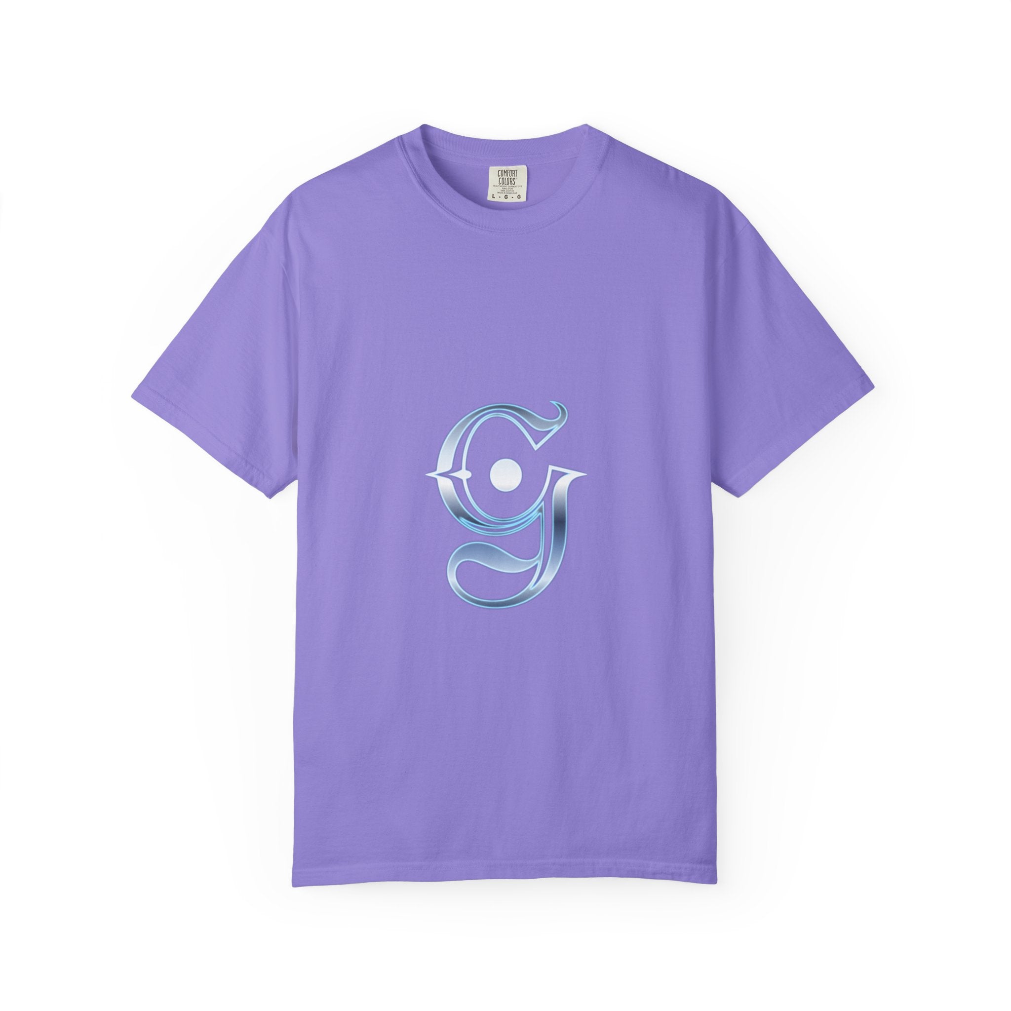 Chrome G Logo Tee — Unisex Garment-Dyed T-Shirt