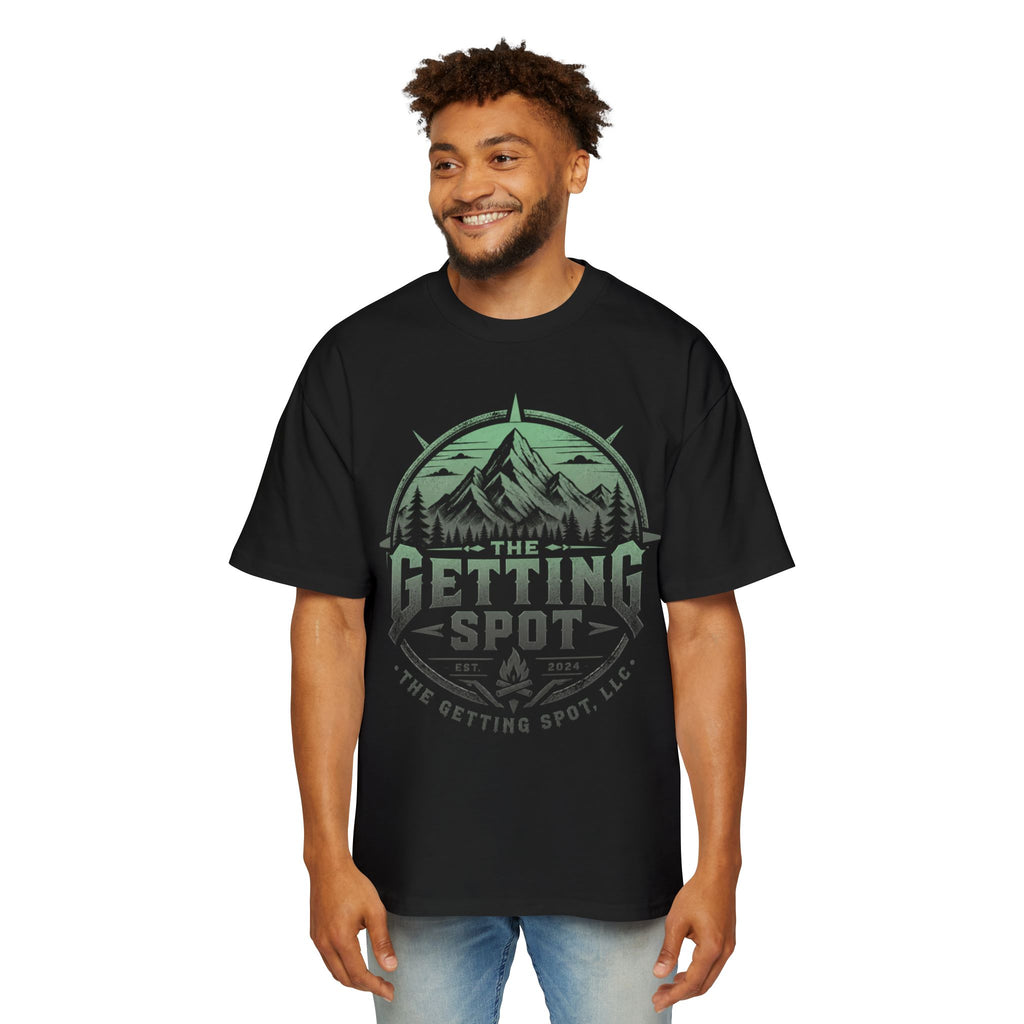 The Getting Spot Mountain Logo Tee — Men's Outdoor Graphic T-Shirt