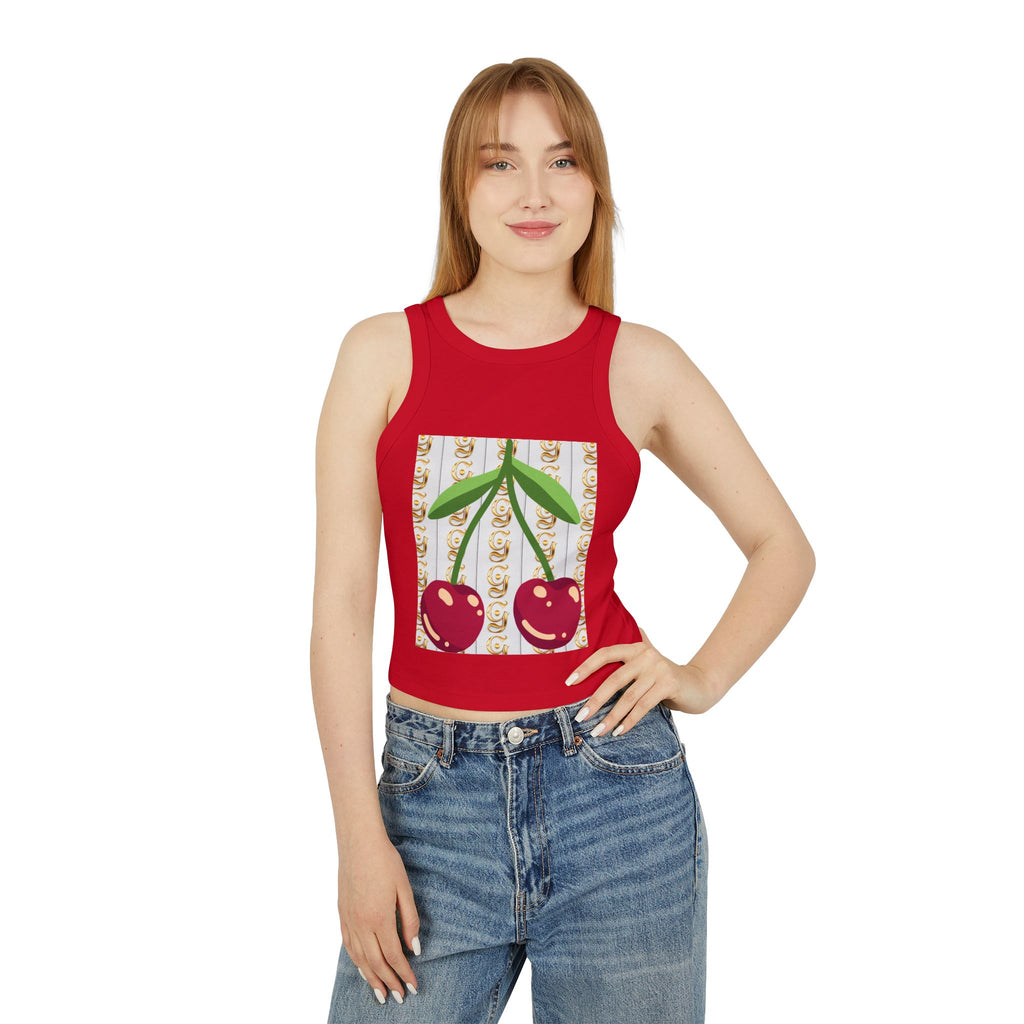 Women's Micro Rib Racer Tank Top