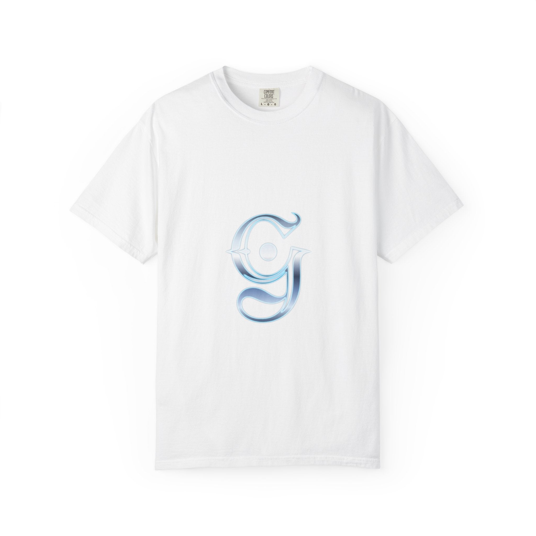Chrome G Logo Tee — Unisex Garment-Dyed T-Shirt
